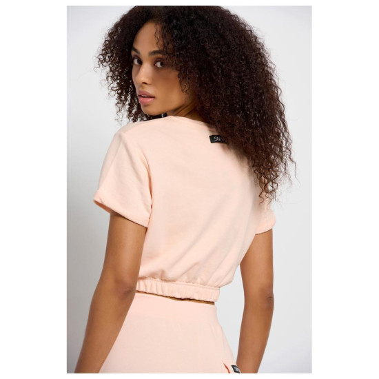 Bodytalk Γυναικεία κοντομάνικη μπλούζα Cropped